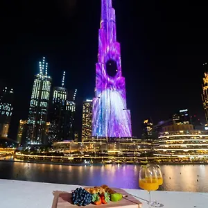  شقة Durrani Homes - Heaven On Earth- Burj Khalifa Fireworks